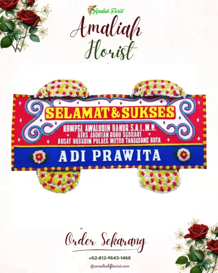 Papan Bunga Ucapan Selamat Sogo